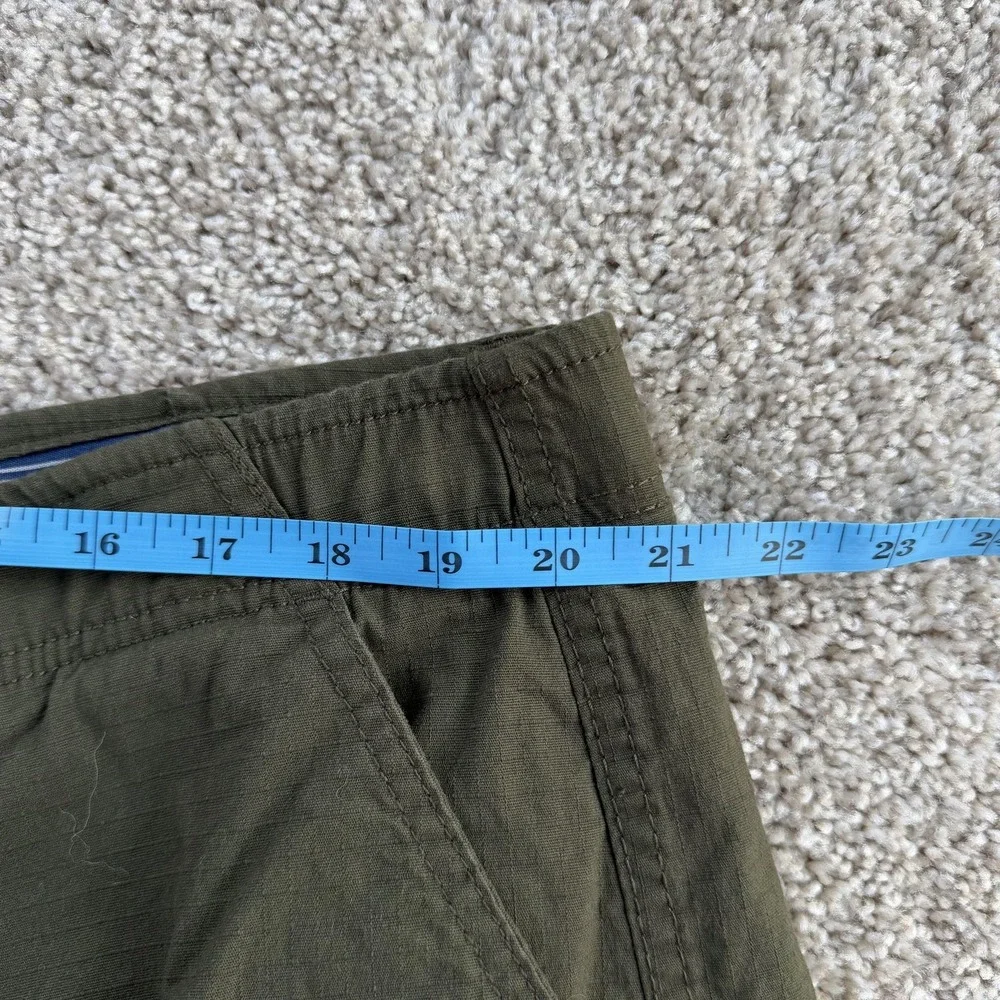 Bass Creek Outfitters Cargo Shorts Mens 40 Green Stretch Outdoor Casual Summer